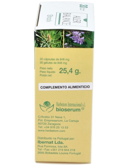 Bioserum Alerbalance Shock 30 Cáps.