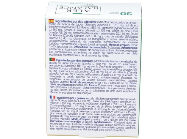 Bioserum Alerbalance Shock 30 Cáps.