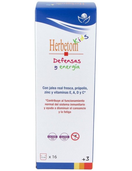 Bioserum Herbetom Kids Defensas Y Energía  250 Ml.