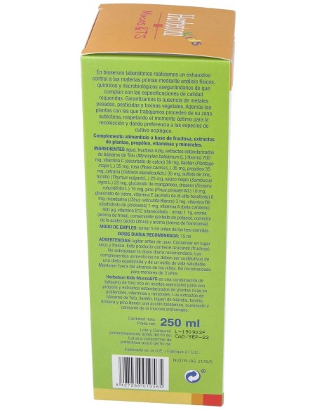 Herbetom Kids Mucos Ts (Bb 100 Tos) 250Ml