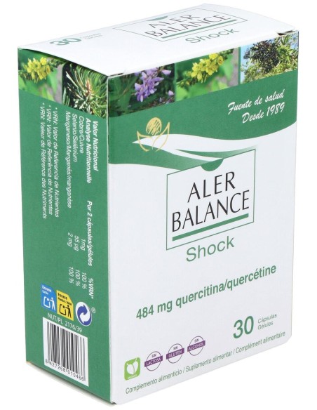Bioserum Alerbalance Shock 30 Cáps.