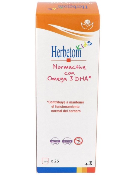 Herbetom Kids Normactive Con Omega 3Dha 250Ml.