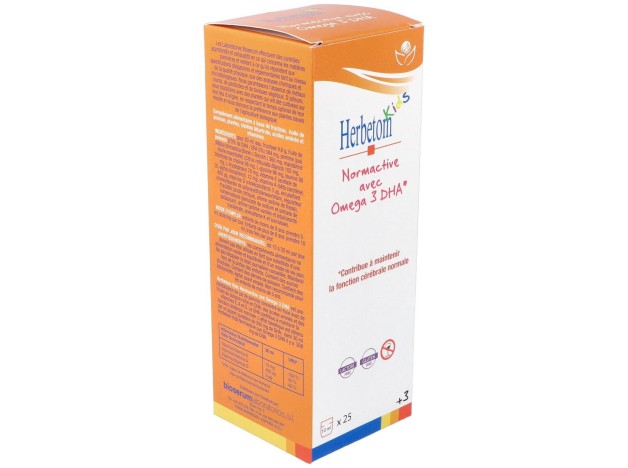 Herbetom Kids Normactive Con Omega 3Dha 250Ml.