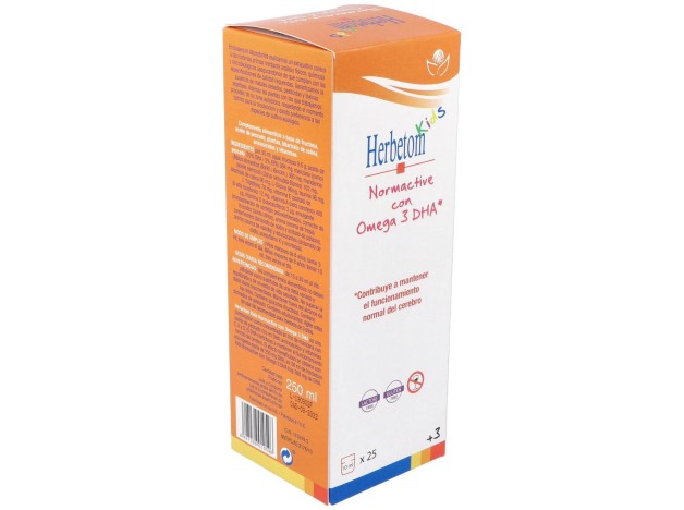 Herbetom Kids Normactive Con Omega 3Dha 250Ml.