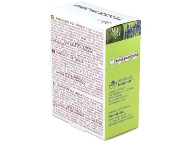 Bioserum Tensionorm  30 Cápsulas