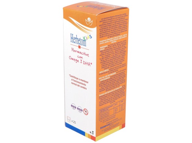 Herbetom Kids Normactive Con Omega 3Dha 250Ml.