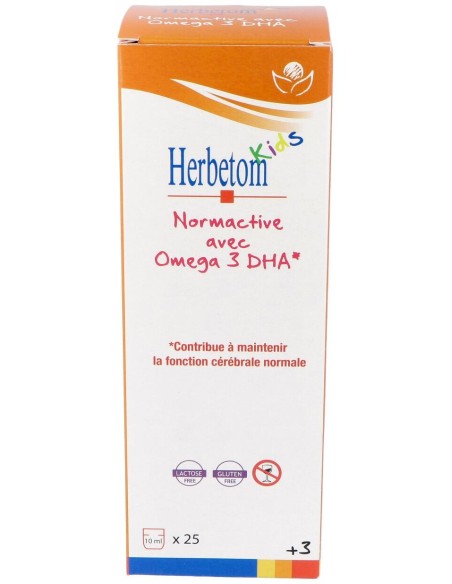 Herbetom Kids Normactive Con Omega 3Dha 250Ml.
