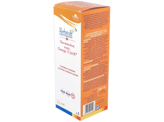 Herbetom Kids Normactive Con Omega 3Dha 250Ml.