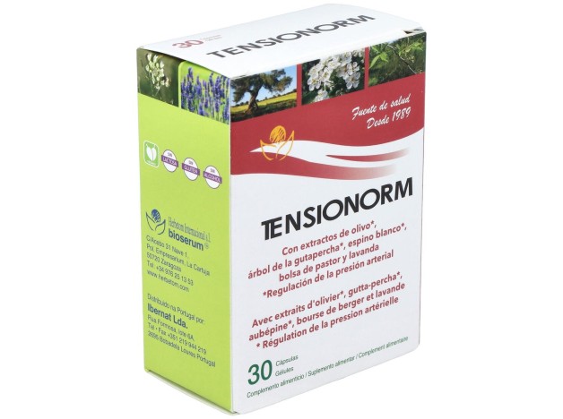 Bioserum Tensionorm  30 Cápsulas