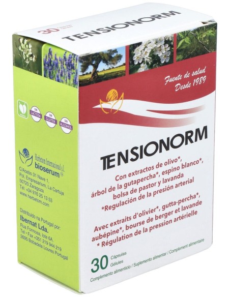 Bioserum Tensionorm  30 Cápsulas