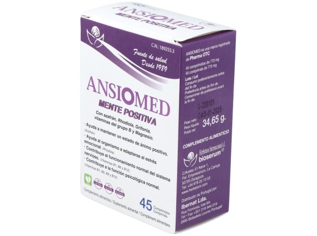 Ansiomed Mente Positiva 45Comp.