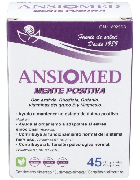 Ansiomed Mente Positiva 45Comp.