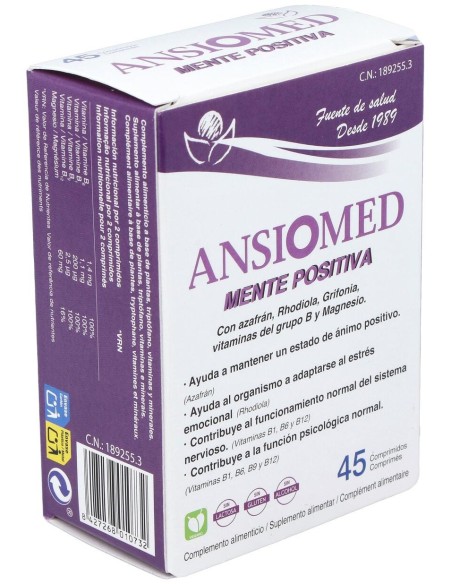 Ansiomed Mente Positiva 45Comp.