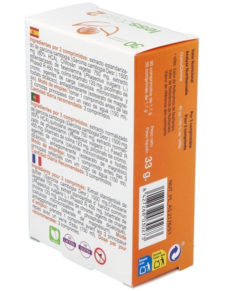 Bioserum Lessobes 2 Control Calorías 30 Comp.