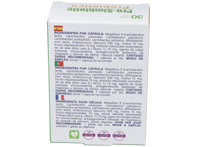Probiotico Prosimbiotic 30 Capsulas