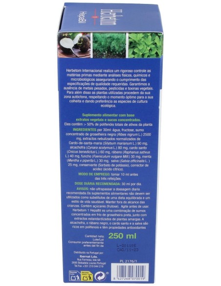 Herbetom 1 Hb Hepatico 250Ml