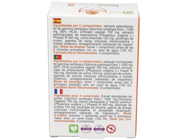 Bioserum Lessobes 2 Control Calorías 30 Comp.
