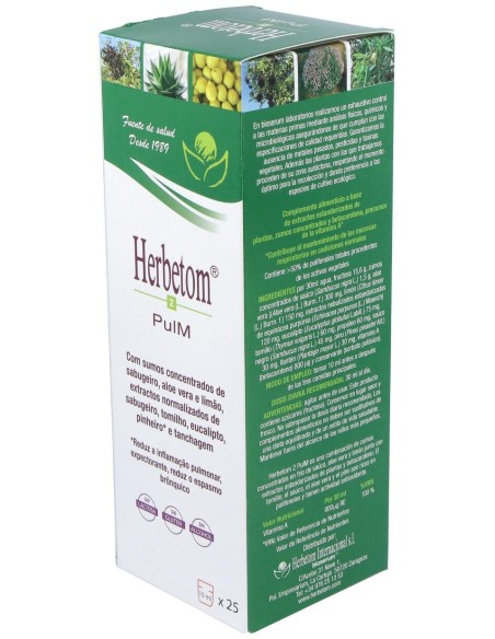 Herbetom 2 Pm Pulmonar 250Ml