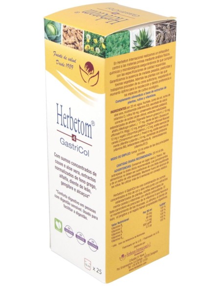Herbetom 4 Gc Gastricol 250Ml