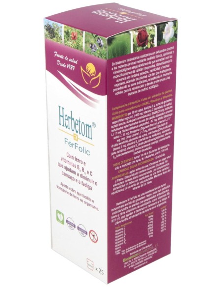 Bioserum Herbetom 3 Ff Hierro 250Ml