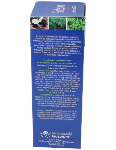 Herbetom 1 Hb Hepatico 250Ml