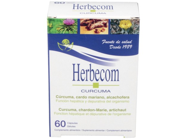 Herbecom Curcuma 60 Capsulas