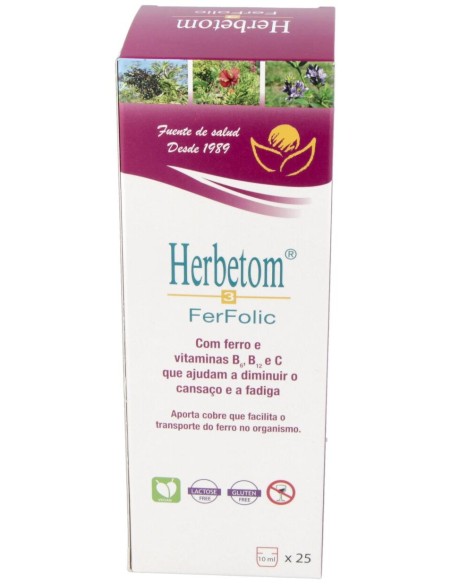 Bioserum Herbetom 3 Ff Hierro 250Ml