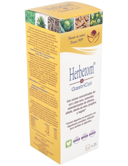 Herbetom 4 Gc Gastricol 250Ml