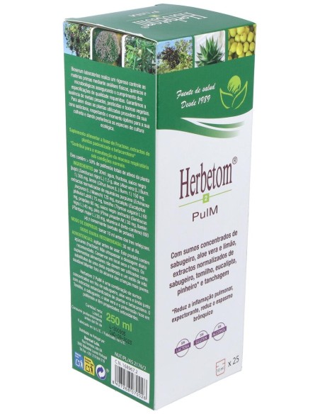 Herbetom 2 Pm Pulmonar 250Ml