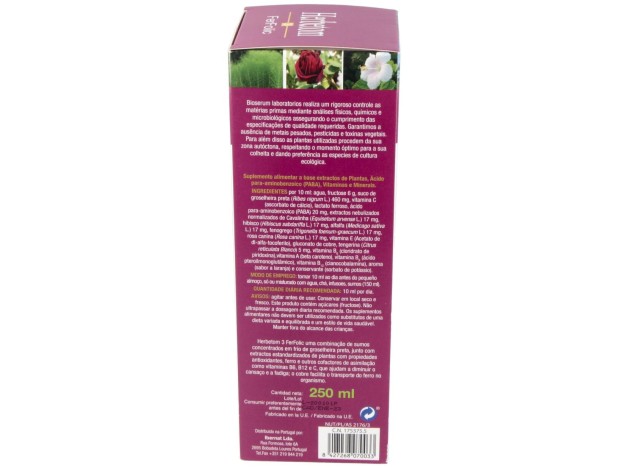Bioserum Herbetom 3 Ff Hierro 250Ml