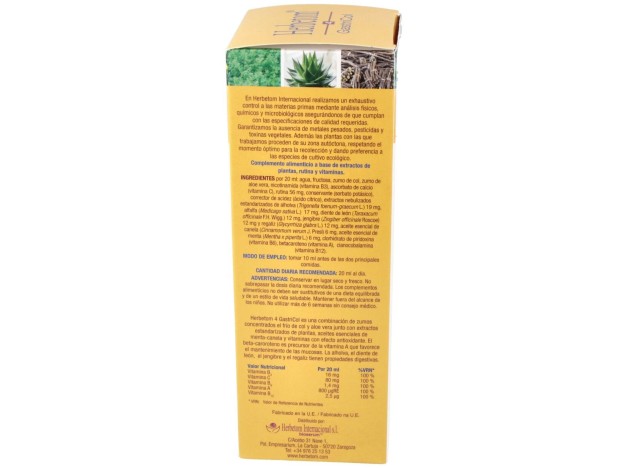 Herbetom 4 Gc Gastricol 250Ml
