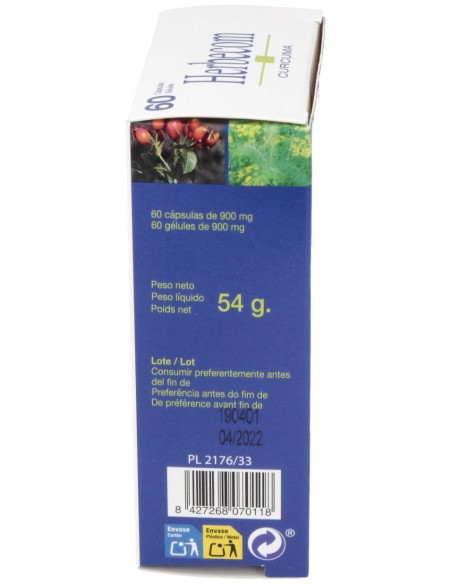 Herbecom Curcuma 60 Capsulas