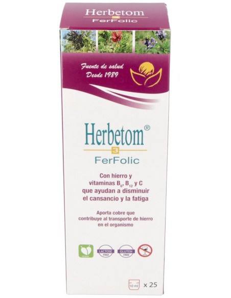 Bioserum Herbetom 3 Ff Hierro 250Ml