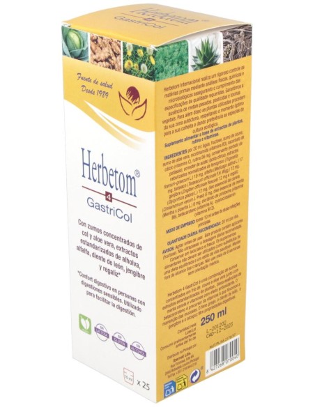 Herbetom 4 Gc Gastricol 250Ml