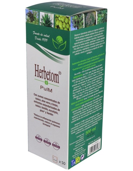 Herbetom 2 Pm Pulmonar 500Ml