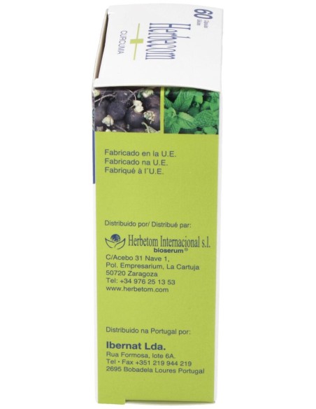Herbecom Curcuma 60 Capsulas