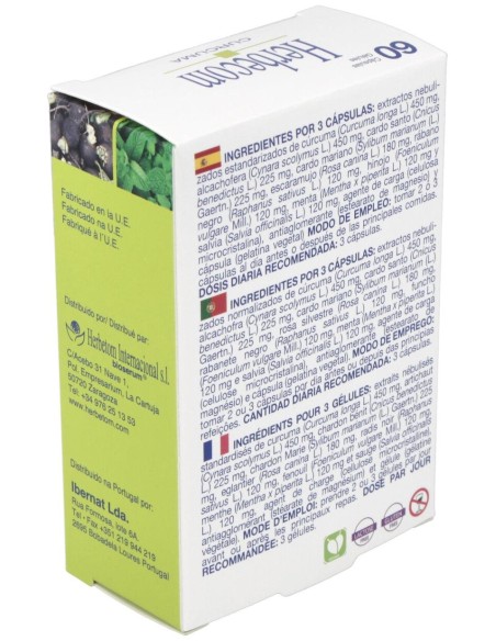 Herbecom Curcuma 60 Capsulas