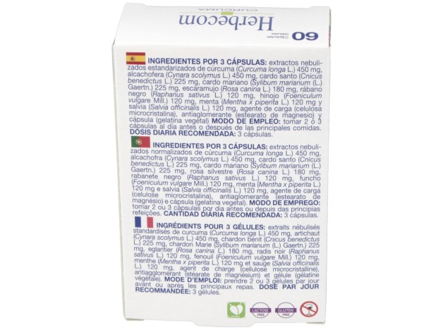 Herbecom Curcuma 60 Capsulas
