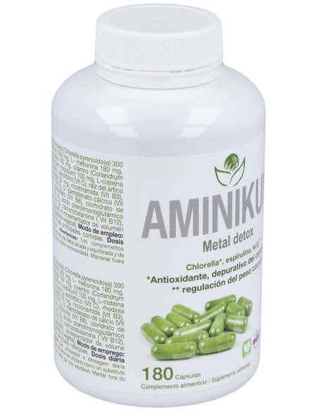 Herbetom Aminikum 180 Cápsulas