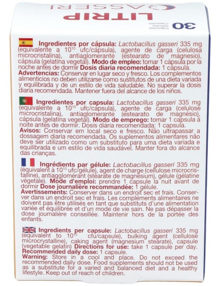Bioserum Litrip Gasseri  30 Cápsulas