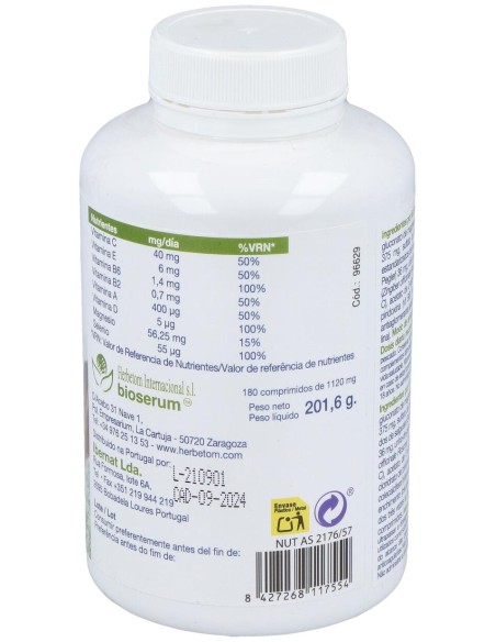 Herbetom Azione Colágeno Sport 180 Comprimidos