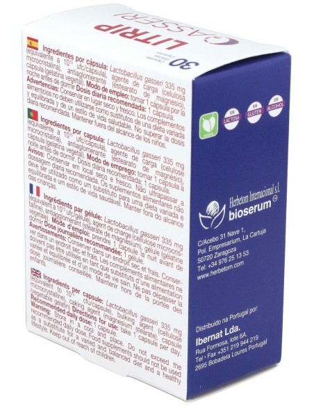 Bioserum Litrip Gasseri  30 Cápsulas