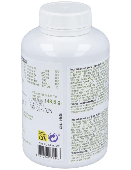 Herbetom Aminikum 180 Cápsulas