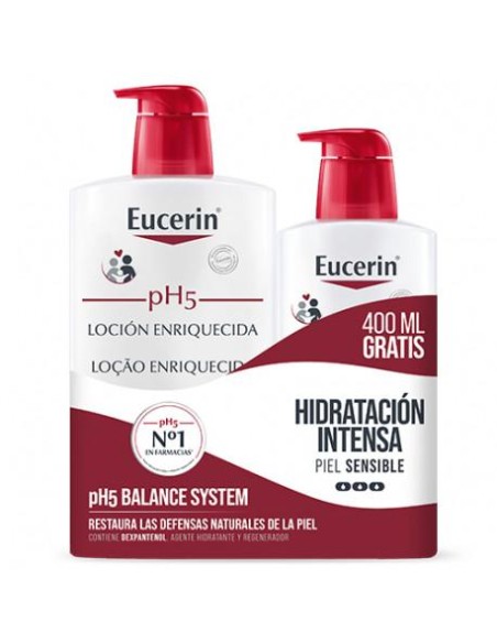 Eucerin Corporal Locion Enriquecida 1L+400Ml
