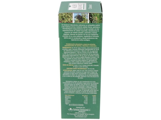 Bioserum Alerbalance Classic Jarabe 250Ml
