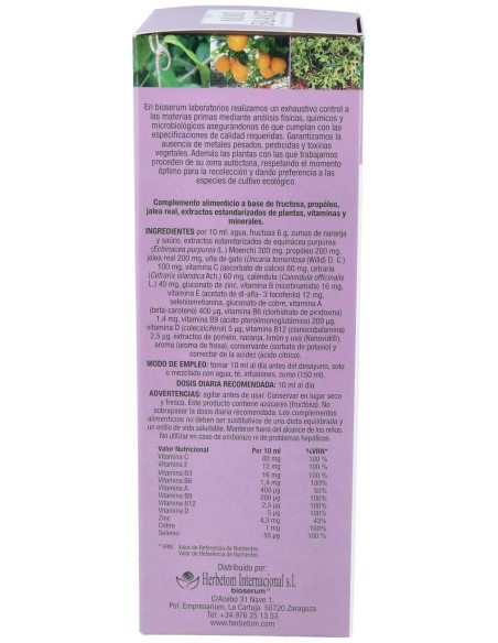 Inmunobalance Jarabe 250Ml.