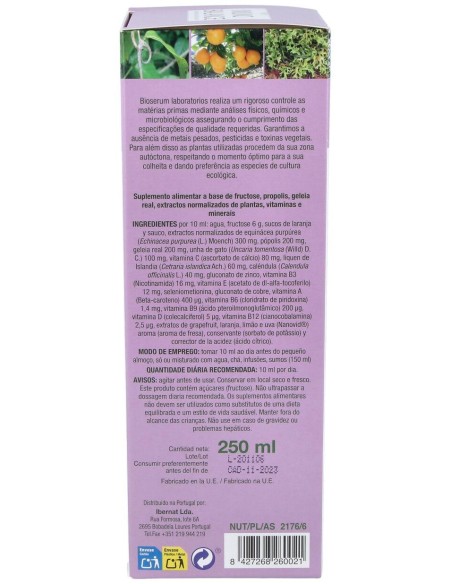 Inmunobalance Jarabe 250Ml.