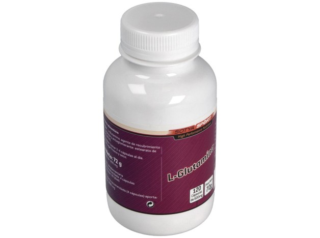Sotya L-Glutamina 600Mg 120Cáps