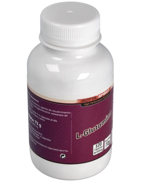 Sotya L-Glutamina 600Mg 120Cáps