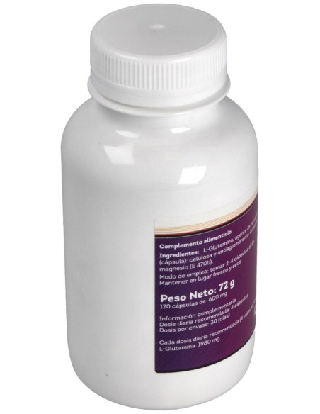 Sotya L-Glutamina 600Mg 120Cáps